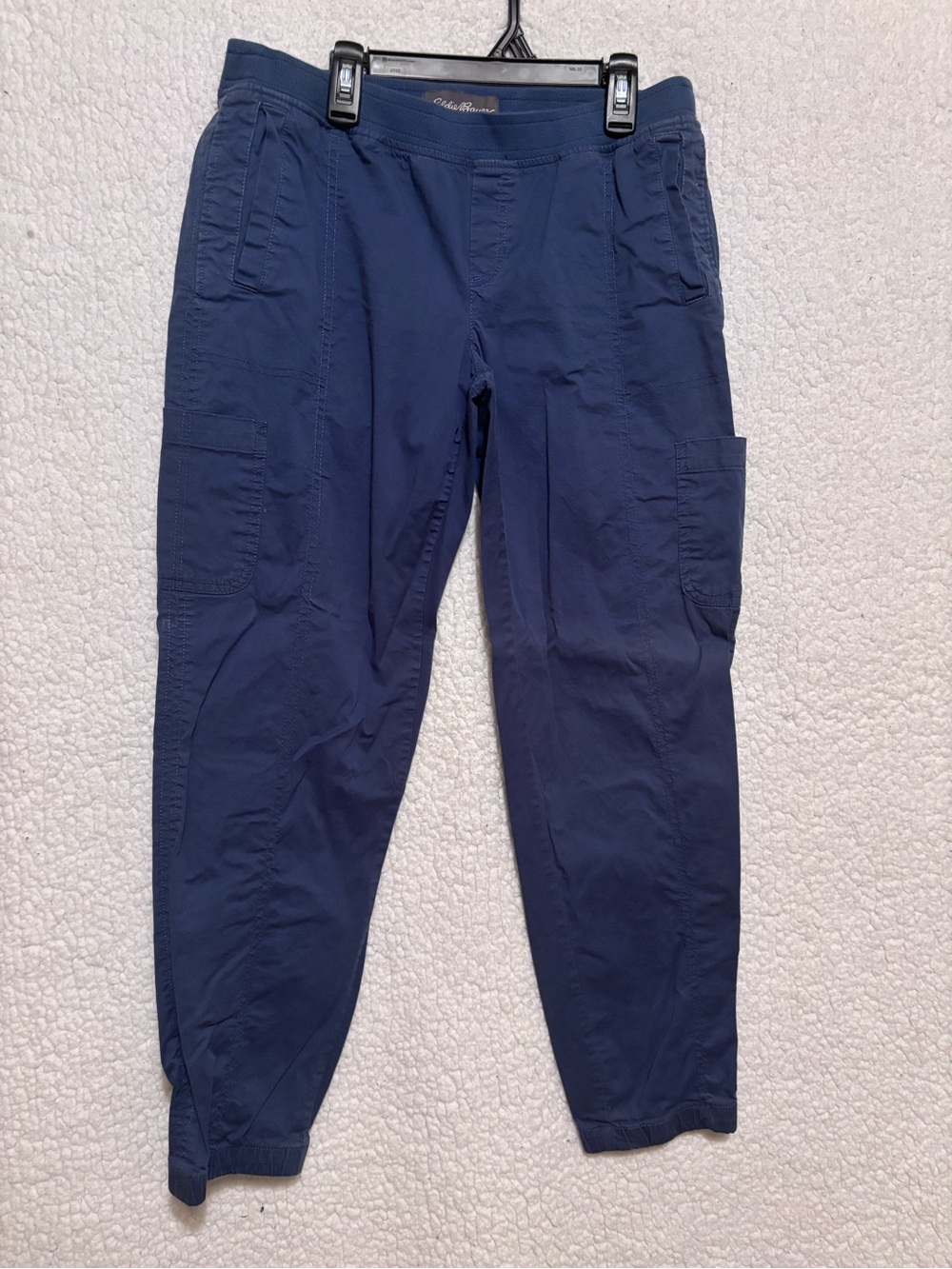 Women's Navy Blue Utility Jogger Pants